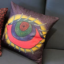 Mosaic eye cotton pumpkin pillowcase living room decor