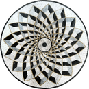 Pinto ll - Handmade Mosaic Medallion