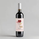 Mother's Day Balloons Wine Label
