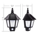 Motion Activated Solar Wall Lamp for Outdoor Lighting with Waterproof