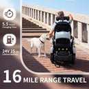 Motivo One-Touch Zero Gravity Electric Folding Wheelchair [FDA-Approved] (SAK20968)