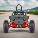 MotoTec 1000W 48V/12AH Electric Off-Road Go Kart, Red (SAK69514)