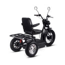 MotoTec 60V 1800W Black Three-Wheel Electric Scooter (SAK86025)