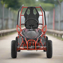 MotoTec Maverick 36V/36AH Red Electric Battery Powered Go Kart, 1000W (SAK85741)