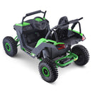 MotoTec Raider 1200W 48V/12AH Kids Electric Full Suspension UTV, Green (SAK76283)