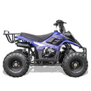 MotoTec Rex 110CC 4-Stroke Mini Kids 4 Wheeler Gas ATV Quad, Blue (SAK78052)