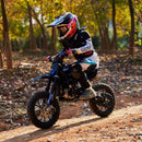 MotoTec Thunder 50CC 2-Stroke Kids Gas Dirt Bike (SAK37480)