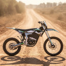 MotoTec Venom High-Performance 72V/12000W Electric Dirt Bike, White (SAK70326)