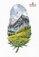 Mountain landscape-1 1401 Counted Cross Stitch Kit