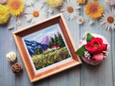 Mountain Landscape SM-614  Counted Cross Stitch Kit