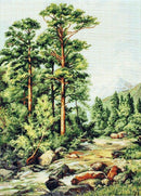Mountain River B522L Counted Cross-Stitch Kit