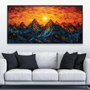 Mountain Sunset Canvas