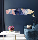 Mountains Tree Forest Acrylic Surfboard Wall Art