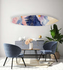 Mountains Tree Forest Acrylic Surfboard Wall Art