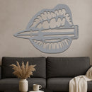 Mouth Chewing Bullet Sign
