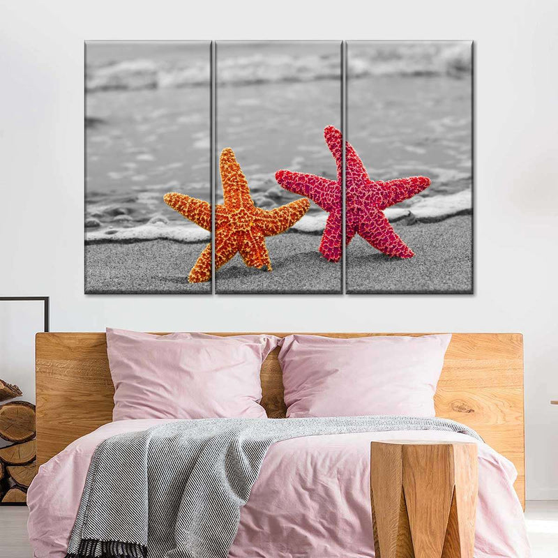 Nautical Starfish Duo Wall Art