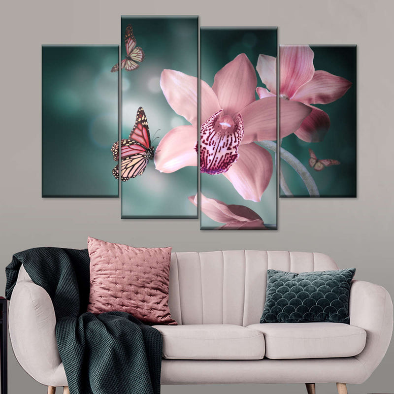 Butterfly Orchid Wall Art