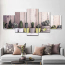 Succulent Plant Pots Wall Art
