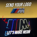Your Personalized Metal Neon Emblem