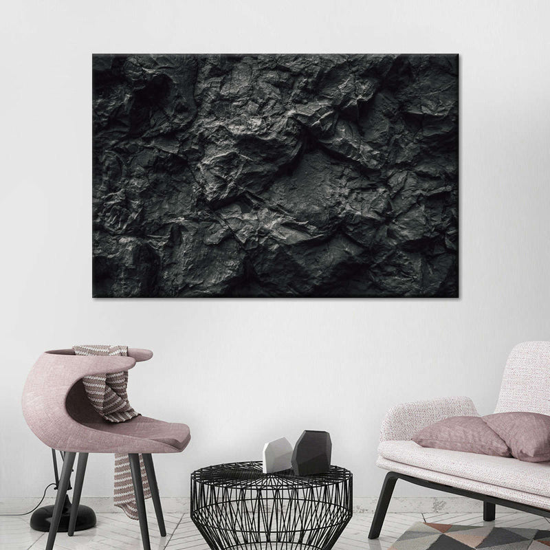 Black Stone Wall Art