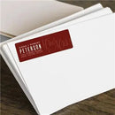 Mr Mrs Script Address Label