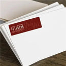 Mr Mrs Script Address Label