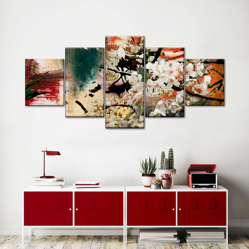 Japanese Flower Wall Art