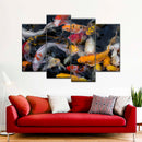 Abundant Koi Fish Wall Art