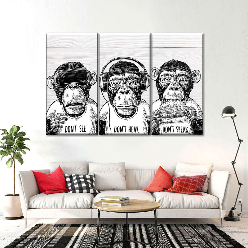 Cool Monkeys Wall Art