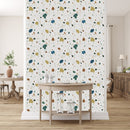 Multicolored Dots Design Wallpaper