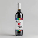Mrs Mrs Wine Label