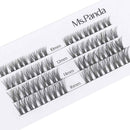 Ms. Panda Serenity DIY Lash Extension Kit - 10-16mm Mixed Clusters