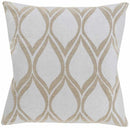 Aardam Silver Gray Pillow Cover