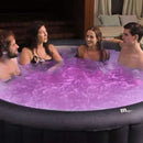 MSpa Aurora Urban Series Six-Person Inflatable Round Hot Tub With Hydro Massage [U-AU061] (SAK19375)