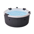 MSpa Denver Frame Series Six-Person Inflatable Round Hot Tub With Hydro Massage [F-DE066W] (SAK87043)