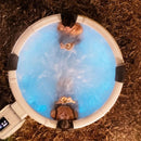 MSpa Denver Frame Series Six-Person Inflatable Round Hot Tub With Hydro Massage [F-DE066W] (SAK87043)