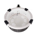 MSpa Denver Frame Series Six-Person Inflatable Round Hot Tub With Hydro Massage [F-DE066W] (SAK87043)