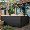 MSpa Oslo Frame 6-Person 120 Jets Square Spa W/ LED Lights & Integrated App Control [F-OS063W] (SAK93516)