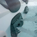 MSpa Oslo Frame 6-Person 120 Jets Square Spa W/ LED Lights & Integrated App Control [F-OS063W] (SAK93516)
