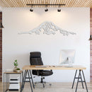 Mount Rainier Alternative Metal Wall Art – Pacific Northwest Mountain Scenic Decor