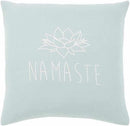Biert Pale Blue Pillow Cover