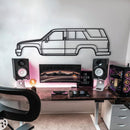 1984 4Runner 1st Gen (N60) Metal Car Wall Art - NC201