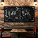Personalized Lower Level Sign