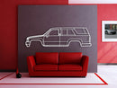 1984 4Runner 1st Gen (N60) Metal Car Wall Art - NC201