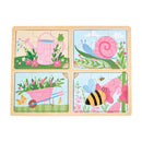 Mud Pie Garden 4 In 1 Puzzle