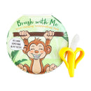 Mud Pie MONKEY TOOTHBRUSH BOOK