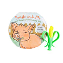 Mud Pie PIG TOOTHBRUSH BOOK