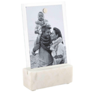 Mud Pie White Marble Stand Frame