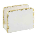 Mud Pie Gold Edge Napkin Holder