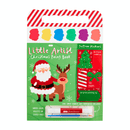 Mud Pie Green Christmas Watercolor Book Set